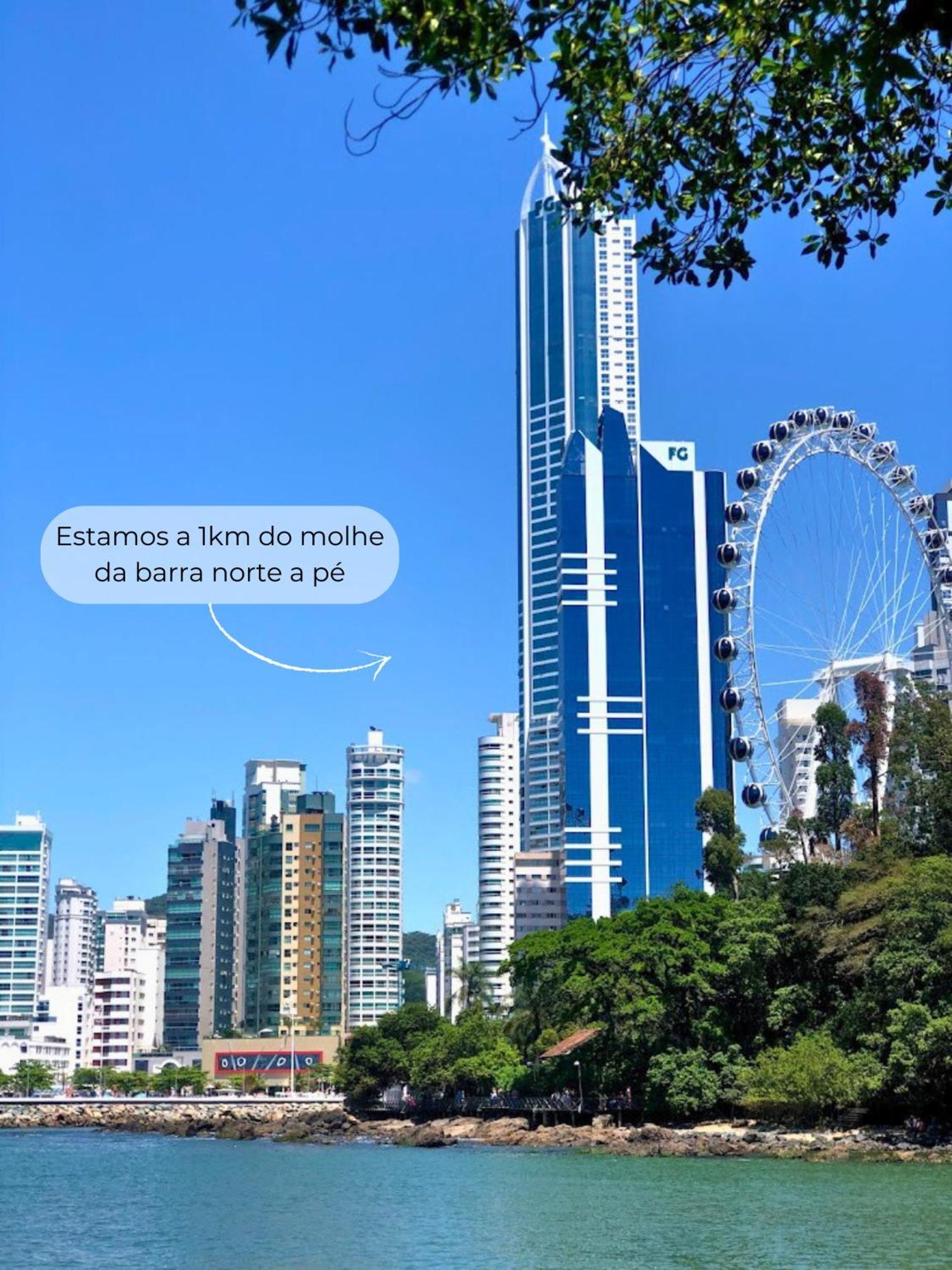 Apartamento A 10 Minutos A Pe Da Roda Gigante Balneario Camboriu Exterior foto